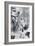 Black & White Mix II-Christina Long-Framed Art Print