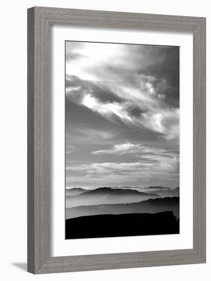 Black & White Sky-PhotoINC Studio-Framed Art Print