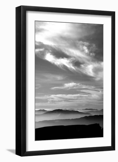 Black & White Sky-PhotoINC Studio-Framed Art Print