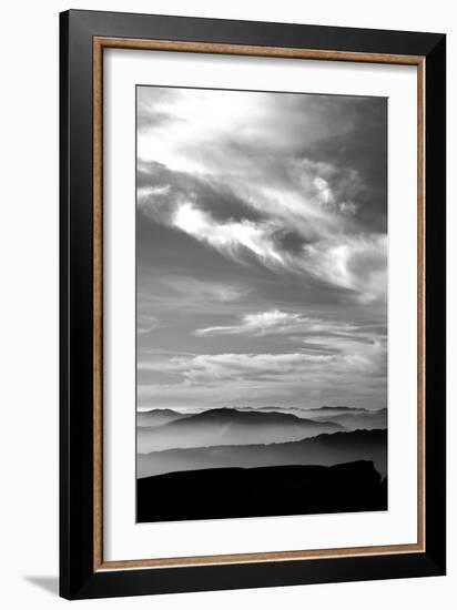 Black & White Sky-PhotoINC Studio-Framed Art Print