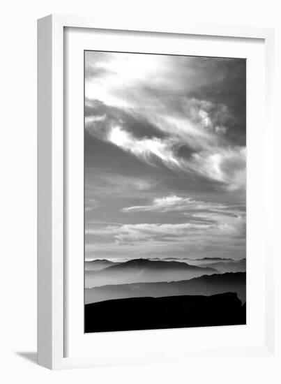 Black & White Sky-PhotoINC Studio-Framed Art Print