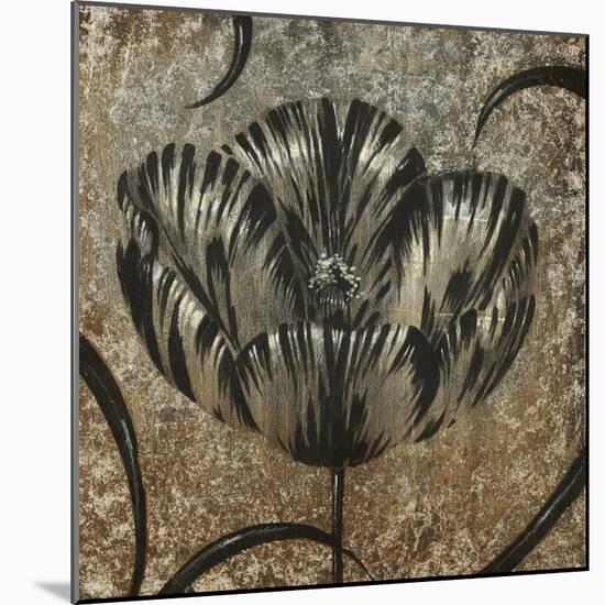 Black & White Tulips I-Liz Jardine-Mounted Art Print