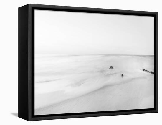 Black & White Water II-James McLoughlin-Framed Premier Image Canvas