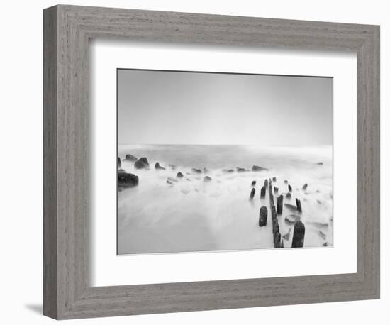 Black & White Water III-James McLoughlin-Framed Photographic Print