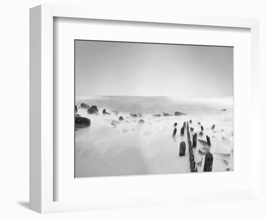 Black & White Water III-James McLoughlin-Framed Photographic Print