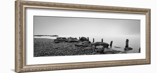 Black & White Water Panel I-James McLoughlin-Framed Photographic Print