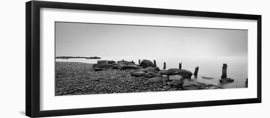 Black & White Water Panel I-James McLoughlin-Framed Photographic Print