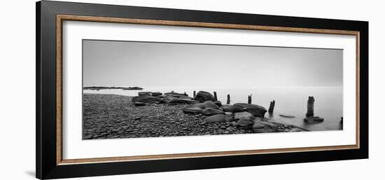 Black & White Water Panel I-James McLoughlin-Framed Photographic Print