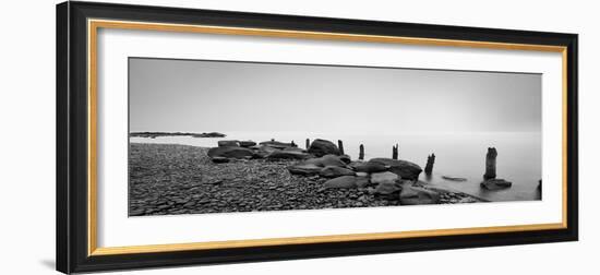 Black & White Water Panel I-James McLoughlin-Framed Photographic Print