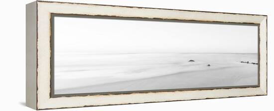 Black & White Water Panel II-James McLoughlin-Framed Premier Image Canvas