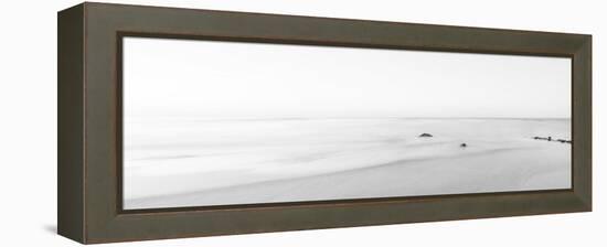 Black & White Water Panel II-James McLoughlin-Framed Premier Image Canvas