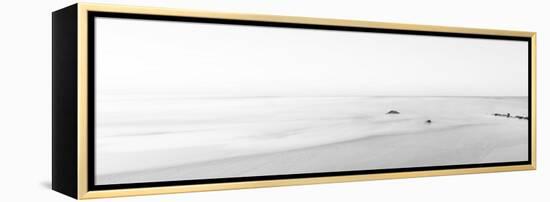 Black & White Water Panel II-James McLoughlin-Framed Premier Image Canvas