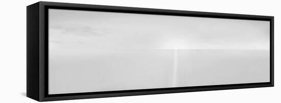 Black & White Water Panel IV-James McLoughlin-Framed Premier Image Canvas