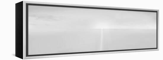 Black & White Water Panel IV-James McLoughlin-Framed Premier Image Canvas