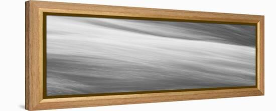 Black & White Water Panel VI-James McLoughlin-Framed Premier Image Canvas