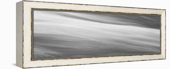 Black & White Water Panel VI-James McLoughlin-Framed Premier Image Canvas