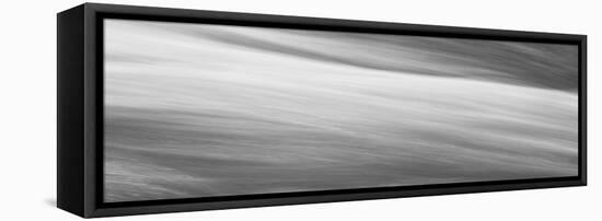 Black & White Water Panel VI-James McLoughlin-Framed Premier Image Canvas