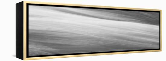 Black & White Water Panel VI-James McLoughlin-Framed Premier Image Canvas