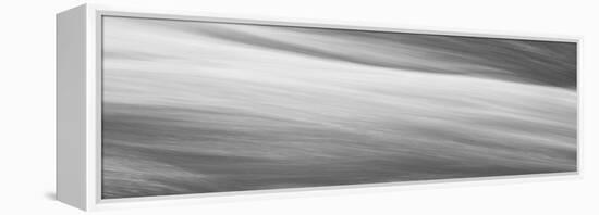 Black & White Water Panel VI-James McLoughlin-Framed Premier Image Canvas