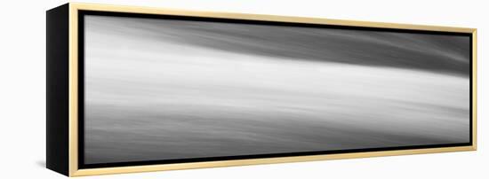 Black & White Water Panel VIII-James McLoughlin-Framed Premier Image Canvas
