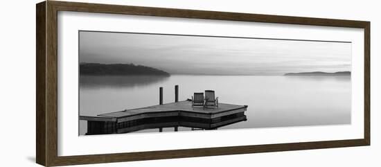 Black & White Water Panel XI-James McLoughlin-Framed Photographic Print