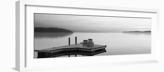 Black & White Water Panel XI-James McLoughlin-Framed Photographic Print