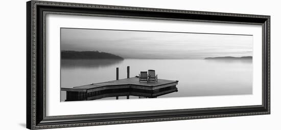 Black & White Water Panel XI-James McLoughlin-Framed Photographic Print