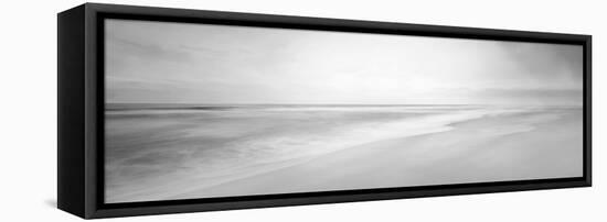 Black & White Water Panel XIII-James McLoughlin-Framed Premier Image Canvas