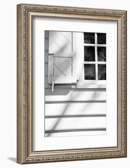 Black & White Windows & Shadows I-Laura DeNardo-Framed Photographic Print