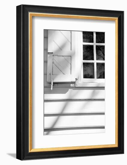 Black & White Windows & Shadows I-Laura DeNardo-Framed Photographic Print
