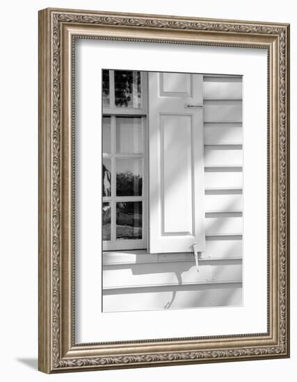 Black & White Windows & Shadows II-Laura DeNardo-Framed Photographic Print