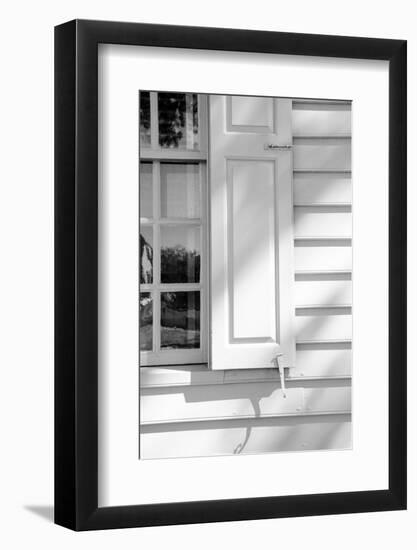 Black & White Windows & Shadows II-Laura DeNardo-Framed Photographic Print