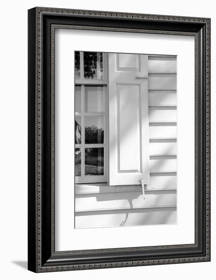 Black & White Windows & Shadows II-Laura DeNardo-Framed Photographic Print