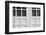 Black & White Windows & Shadows III-Laura DeNardo-Framed Photographic Print