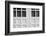 Black & White Windows & Shadows III-Laura DeNardo-Framed Photographic Print