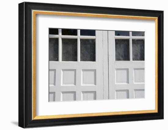 Black & White Windows & Shadows III-Laura DeNardo-Framed Photographic Print