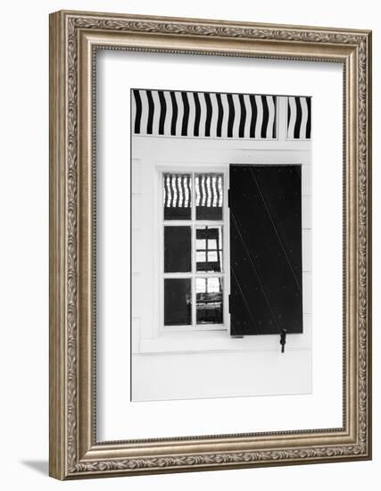 Black & White Windows & Shadows V-Laura DeNardo-Framed Photographic Print