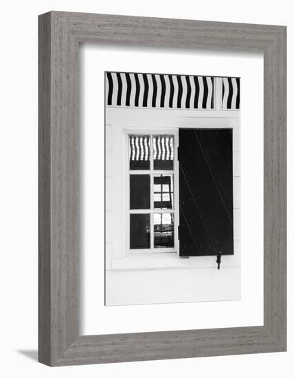 Black & White Windows & Shadows V-Laura DeNardo-Framed Photographic Print