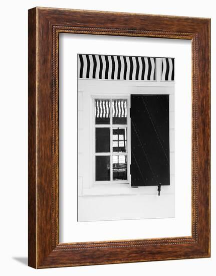 Black & White Windows & Shadows V-Laura DeNardo-Framed Photographic Print