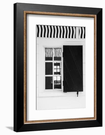 Black & White Windows & Shadows V-Laura DeNardo-Framed Photographic Print