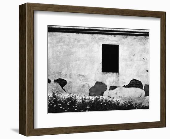 Black Window, Mariposa, California, 1950-Brett Weston-Framed Photographic Print