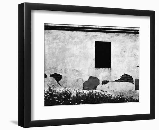 Black Window, Mariposa, California, 1950-Brett Weston-Framed Photographic Print