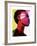 Black Woman 1-Enrico Varrasso-Framed Art Print