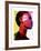 Black Woman 1-Enrico Varrasso-Framed Art Print