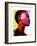 Black Woman 1-Enrico Varrasso-Framed Premium Giclee Print