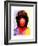 Black Woman 2-Enrico Varrasso-Framed Art Print