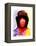 Black Woman 2-Enrico Varrasso-Framed Stretched Canvas