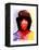 Black Woman 2-Enrico Varrasso-Framed Stretched Canvas