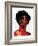 Black Woman 6-Enrico Varrasso-Framed Premium Giclee Print