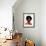 Black Woman 6-Enrico Varrasso-Framed Premium Giclee Print displayed on a wall